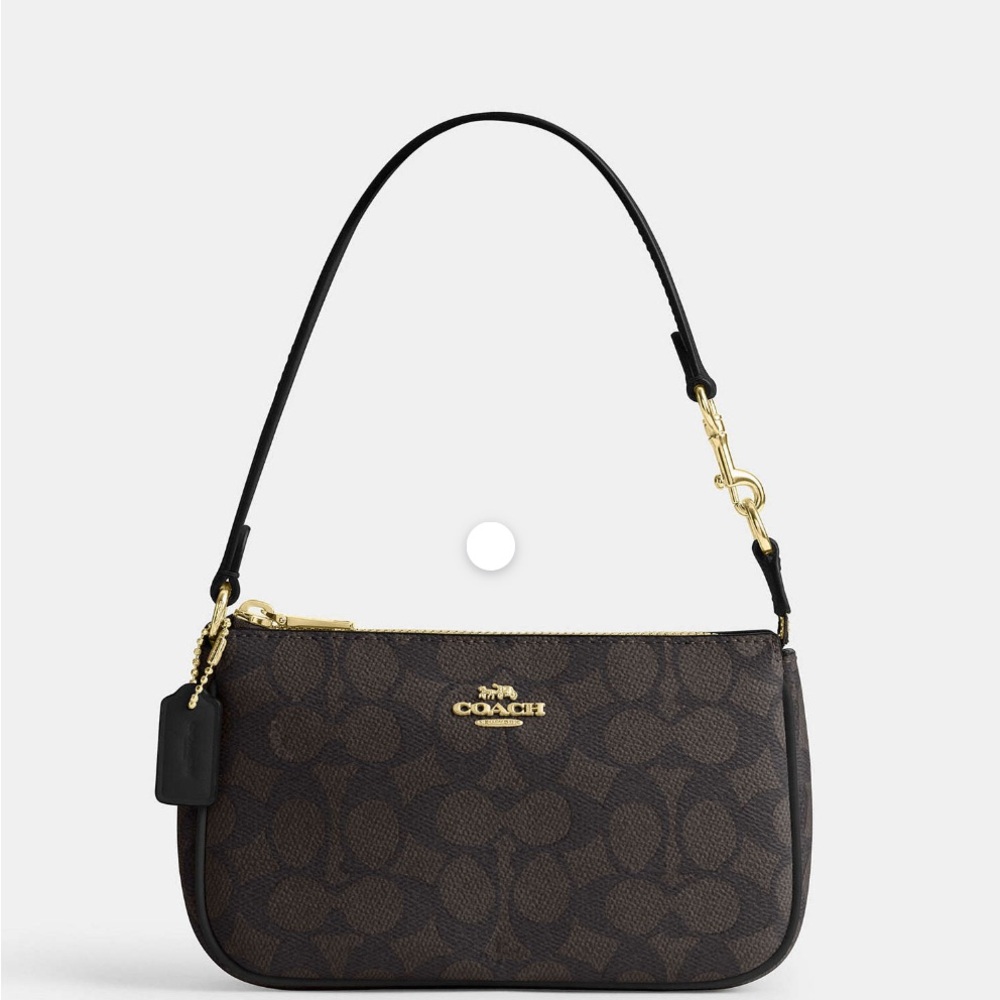 COACH Nolita 19 In Signature Canvas Mini Shoulder Bag - Picture 3 of 11